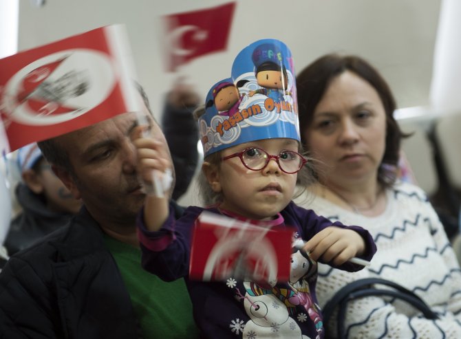 Hasta Çocuklar, 23 Nisan'ı Kutladı