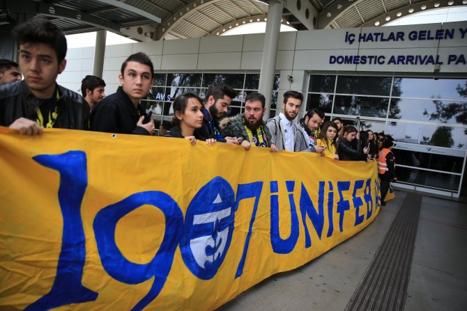 Fenerbahçe kafilesi Antalya'da