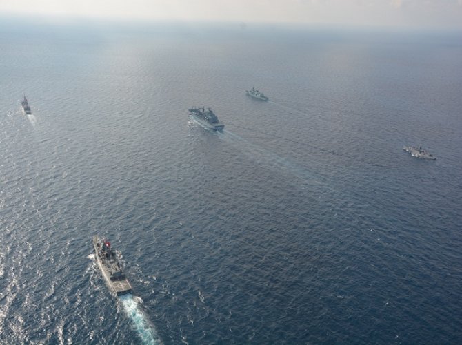 Doğu Akdeniz'de Deniz Tatbikatı