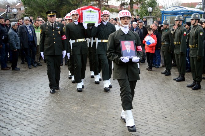 Kıbrıs gazisi Aşık'ın cenazesi toprağa verildi