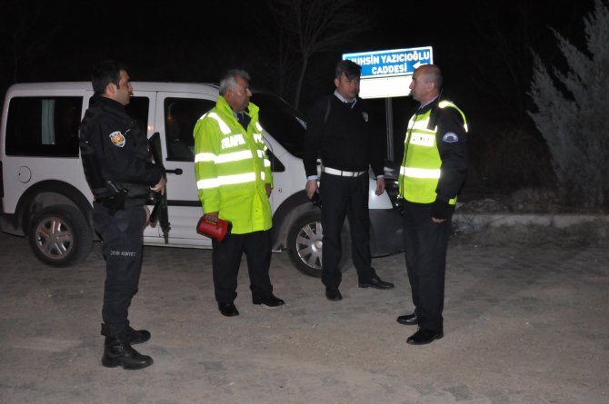 Nevşehir'deki hırsız-polis kovalamacası