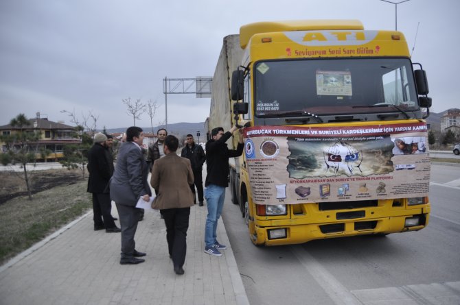 Bayırbucak Türkmenlerine yardım