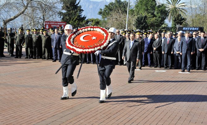 Atatürk'ün Antalya'ya gelişinin 86. yıl dönümü