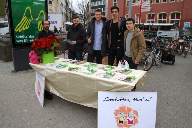 Avrupa’da “Buyurun, Ben Müslümanım” etkinliği