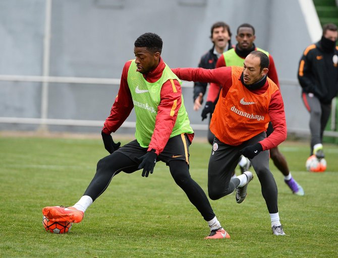 Galatasaray, derbi maçın hazırlıklarını sürdürdü