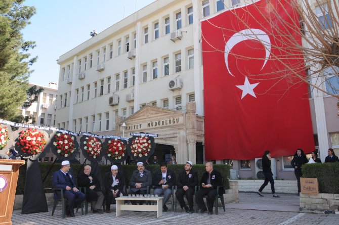 Mardin'de şehit Komiser Yardımcısı Kıymacı için tören