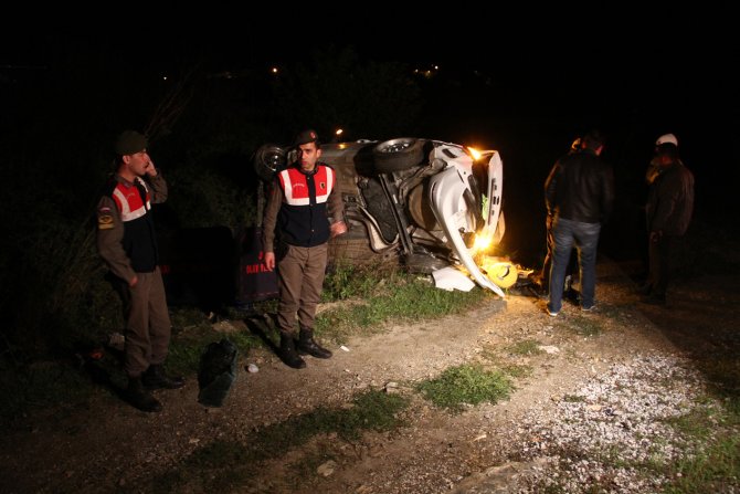 Muğla'da otomobil devrildi: 1 ölü