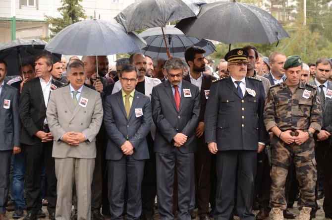 Mardin'de şehit Emniyet Amiri Sakarya için tören