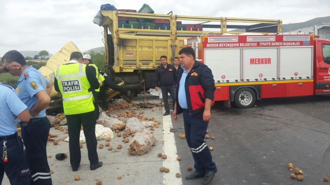 Mersin'de trafik kazası: 1 ölü