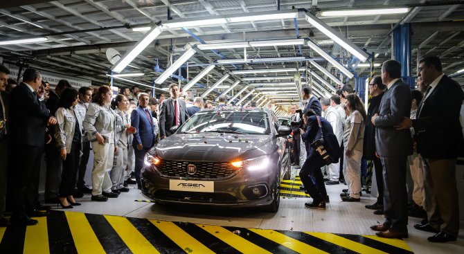 Fiat Egea hatchback üretime başlangıç töreni