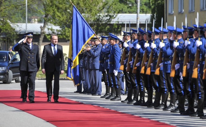 Bosna Hersek Cumhuriyeti Ordusu'nun kuruluşunun 24. yılı