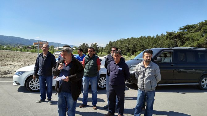 Çanakkale'de "trafik yavaşlatma" eylemi