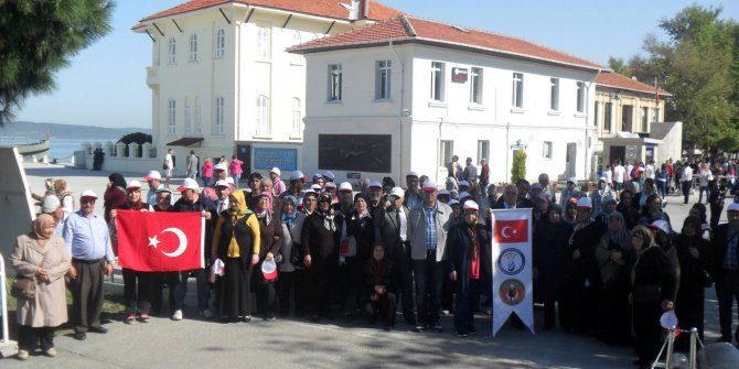 Çubuk Terör Mağdurları Derneği üyeleri Çanakkale’yi gezdi