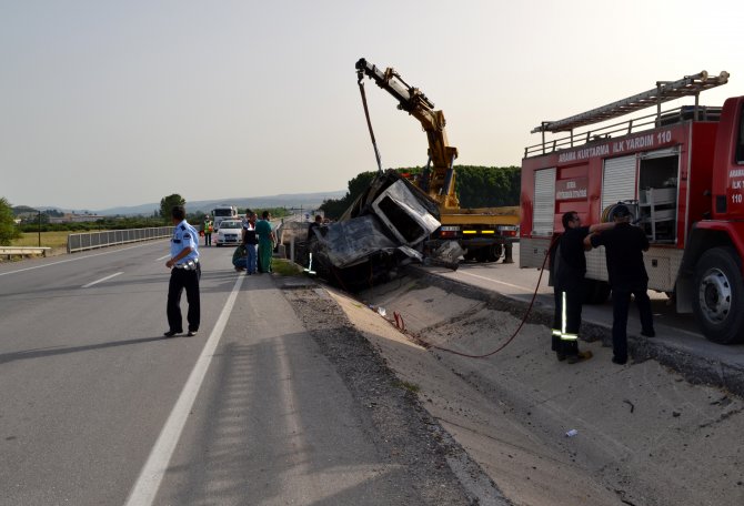 Bursa'daki trafik kazası