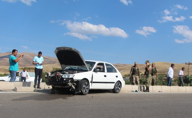 Elazığ'da trafik kazası: 1 ölü, 1 yaralı