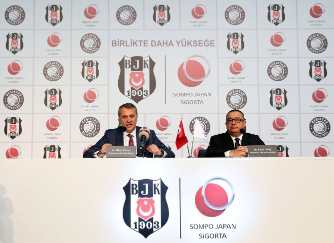 Beşiktaş, Sompo Japan ile sponsorluğu uzattı