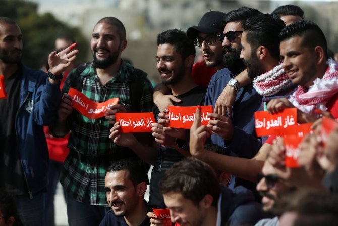 Ürdün'de "İsrail doğalgazı" protestosu