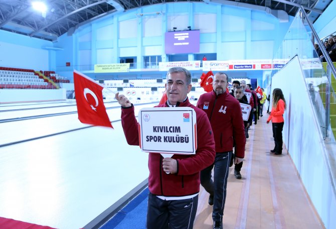 Curling müsabakaları, Erzurum'da başladı
