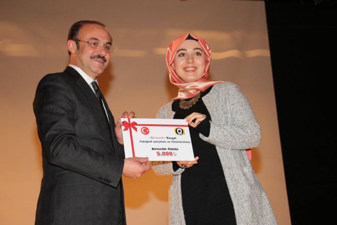 Fotoğraf yarışmasında dereceye girenler ödüllendirildi