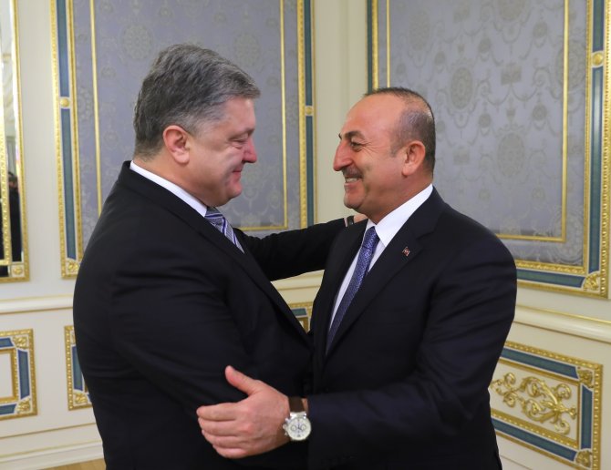 Dışişleri Bakanı Çavuşoğlu Ukrayna'da