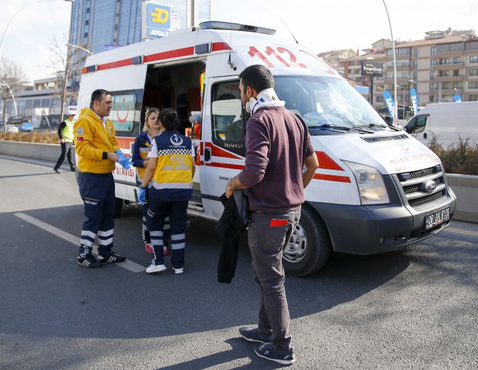 Başkentte trafik kazası: 8 yaralı