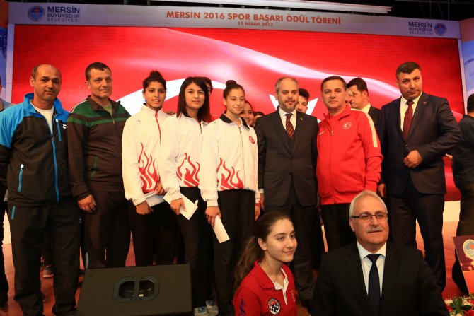 Mersin 2016 Spor Başarı Ödül Töreni