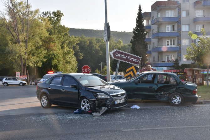 Samsun'da trafik kazası: 7 yaralı