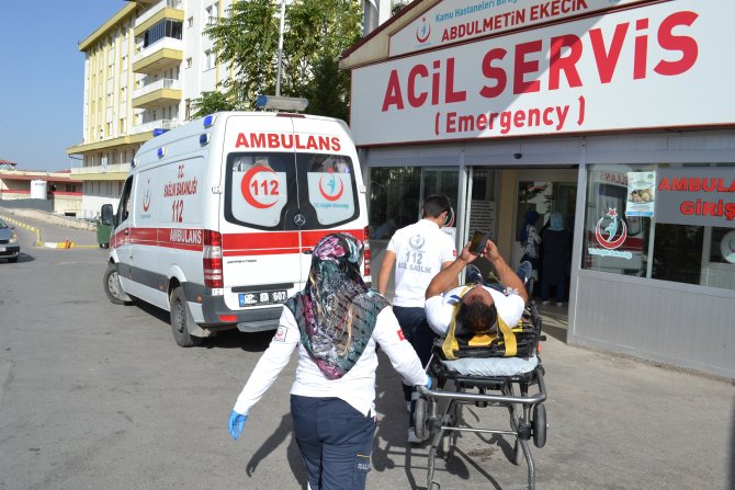 Aksaray'da trafik kazası: 2 yaralı