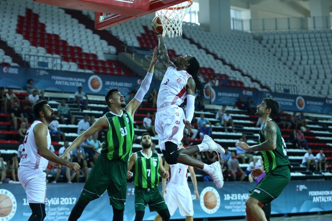 Antalya'da Erkekler Basketbol Ligi Federasyon Kupası heyecanı