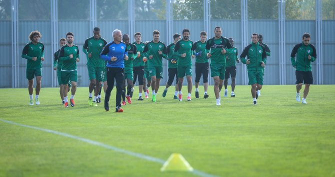 Bursaspor'da Göztepe maçı hazırlıkları