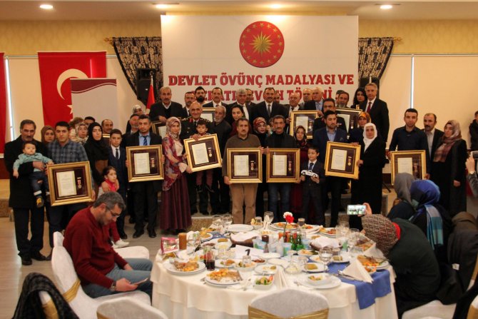 Devlet Övünç Madalyası ve Beratı töreni