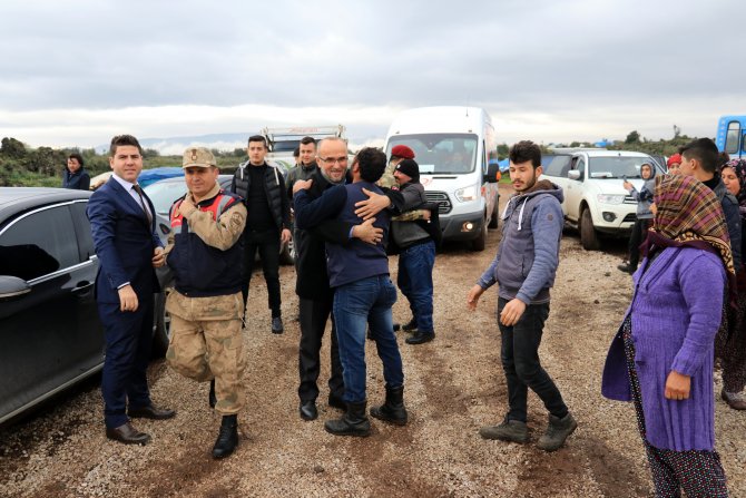 Şehit aileleri Hatay'da