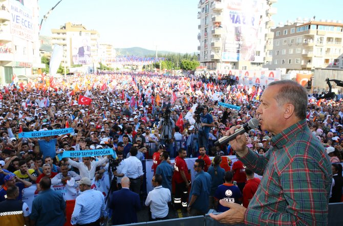 AK Parti'nin Hatay mitingi