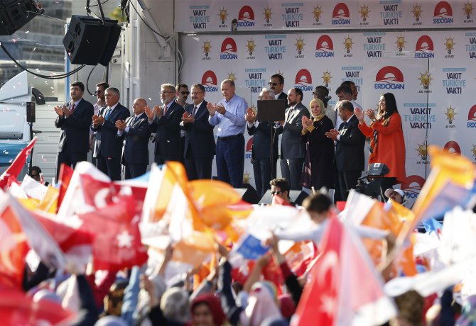 AK Parti'nin Kayseri mitingi