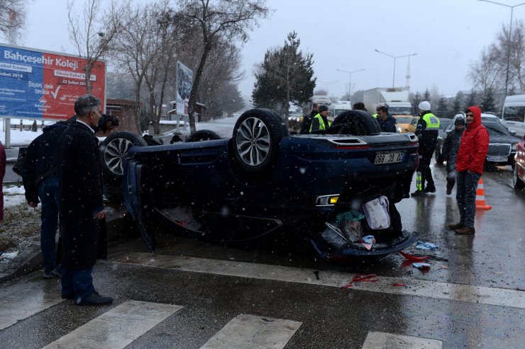 Kazadan yara almadan kurtuldular