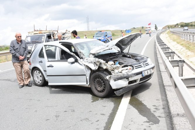 Kırıkkale'de trafik kazası: 8 yaralı