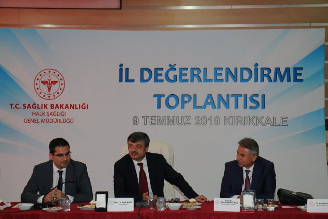 Kırıkkale'de Halk Sağlığı Değerlendirme Toplantısı